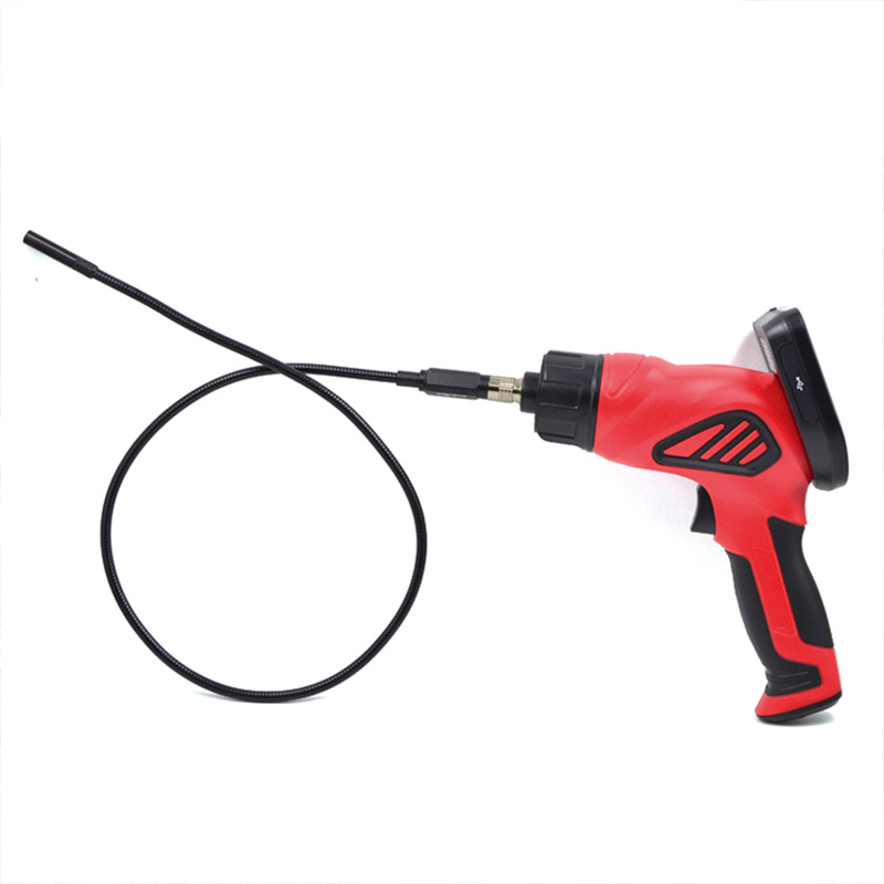 8.5MM Borescope Inspection Camera 2600mA Video Borescope IP67  Waterproof Automotive Borescope Factory	