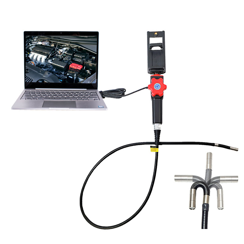 8.5MM USB Borescope 2 MP HD Cell Phone Endoscope Camera 2 Way Articulating Borescope Factory