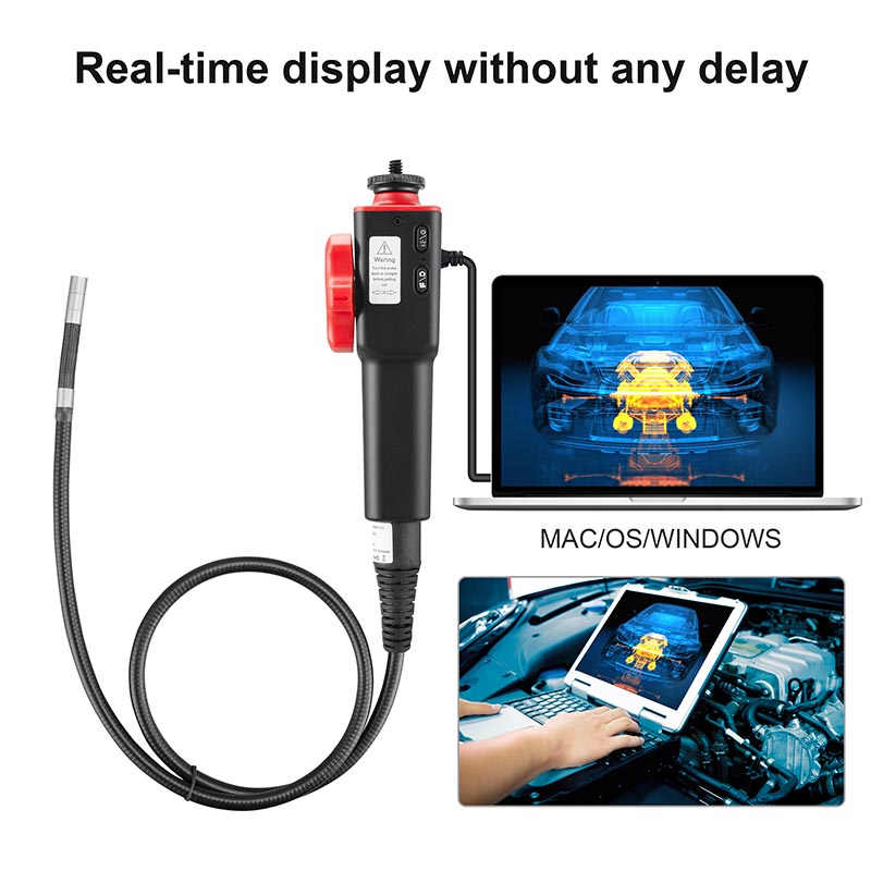 HD Borescope Inspection 8.5MM Endoscope Camera for Android 180° Articulating Endoscope Factory