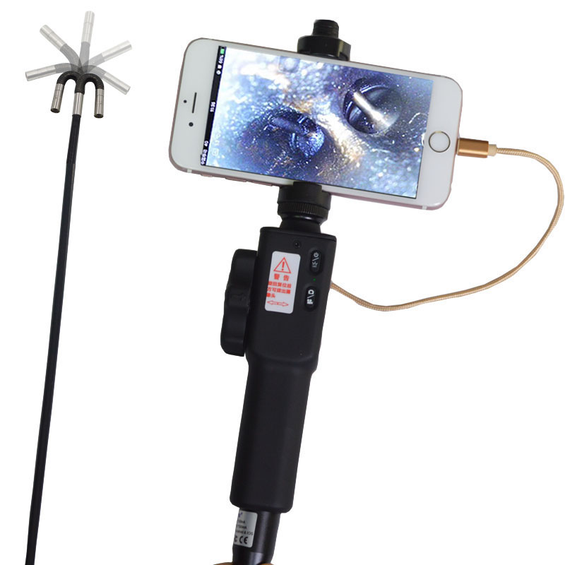 Borescope for Iphone 1080P Endoscope 5.5 mm CMOS USB Endoscope Camera Factory