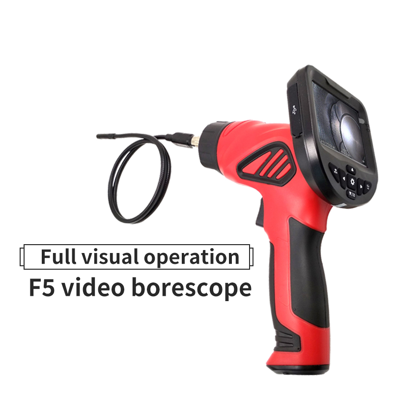 5.5MM Engine Borescope Inspection 2600mA Video Borescope IP67 Automotive Borescope Factory    