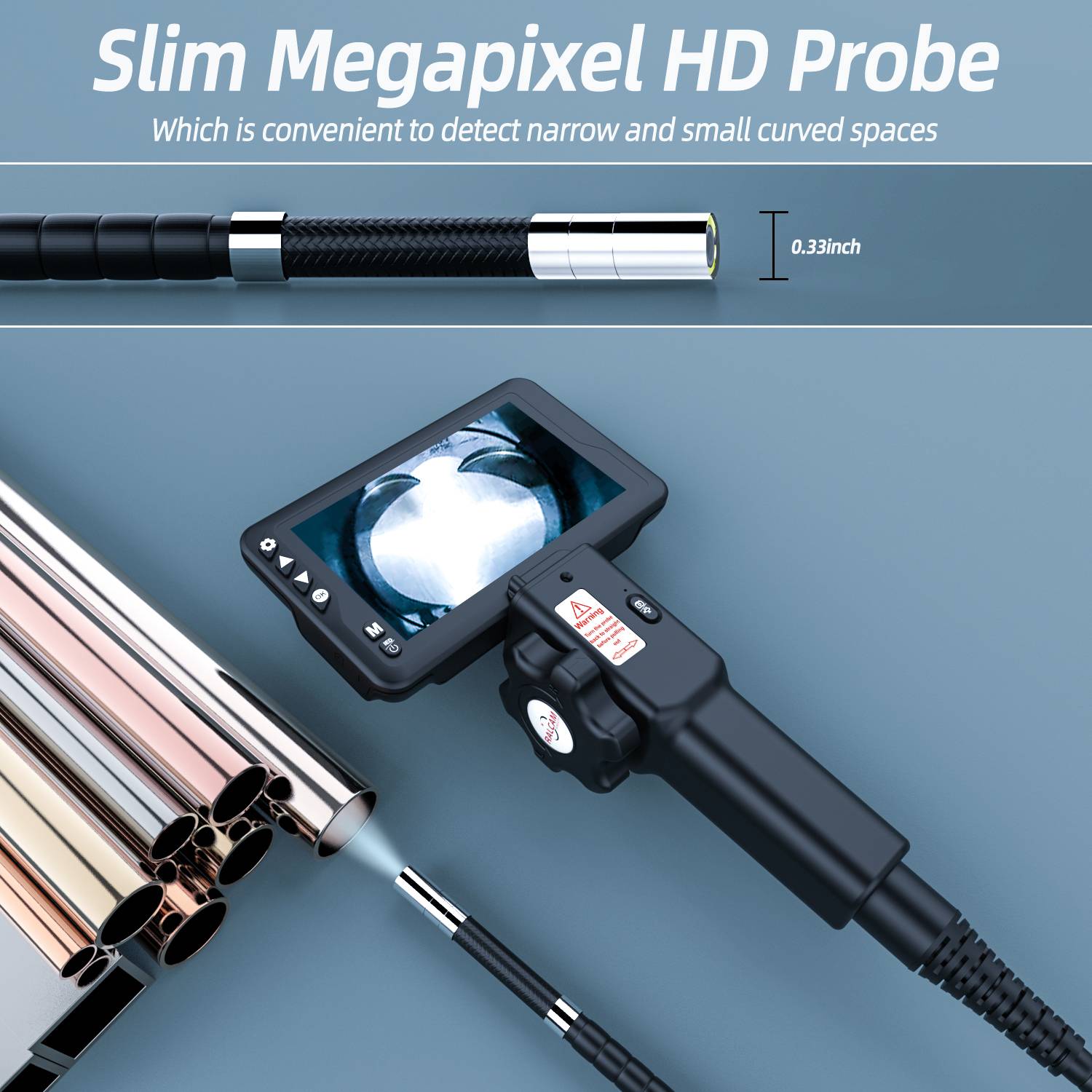 Borescope With Articulating Head, Best Automotive Borescope