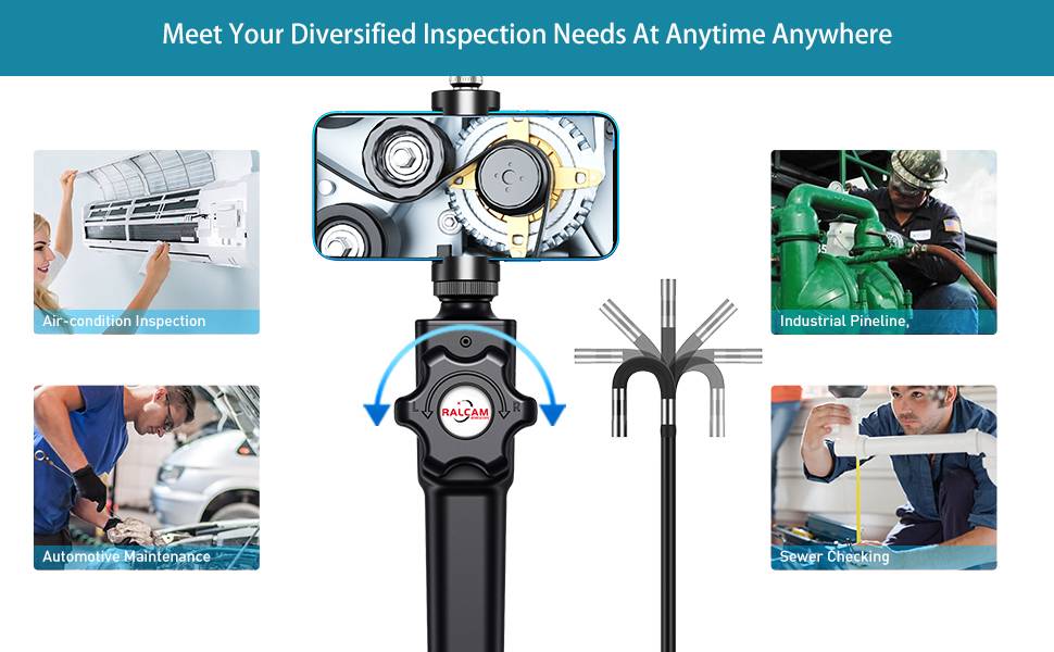 Articulating Borescope For Iphone