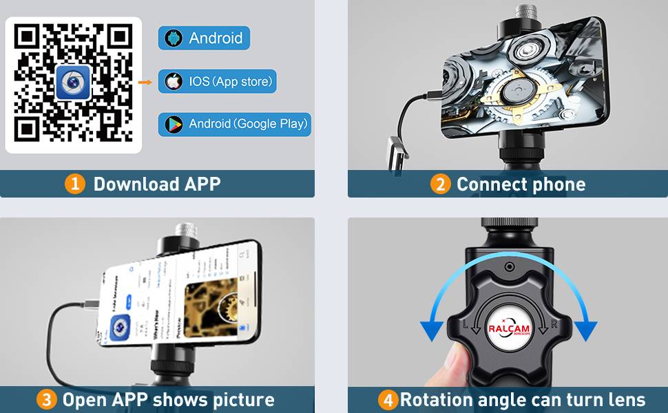 Articulating Borescope for Iphone