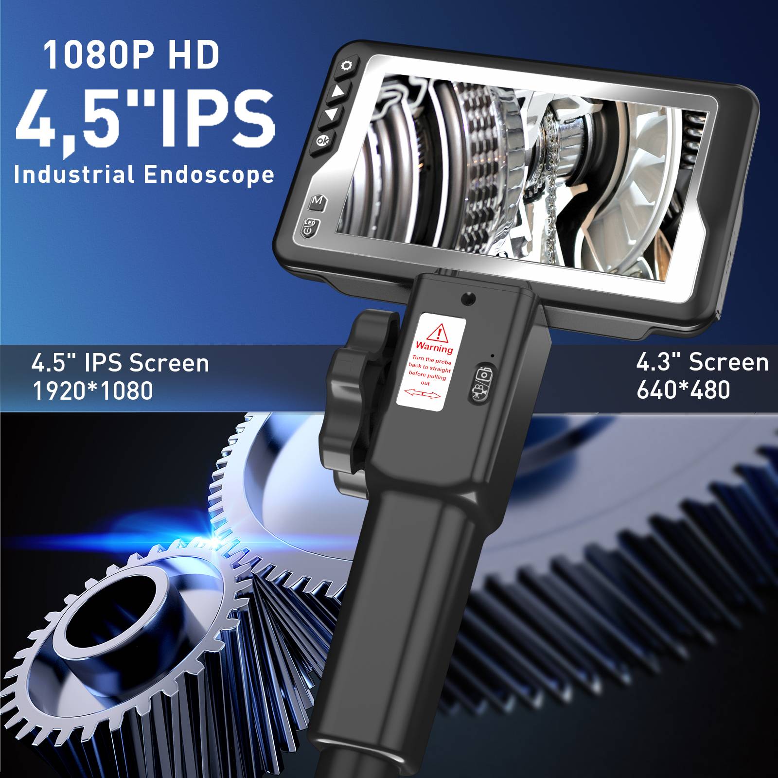 Industrial Borescope Inspection Camera