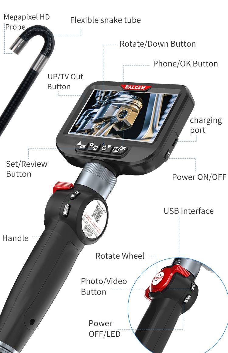 Automotive Articulating Borescope