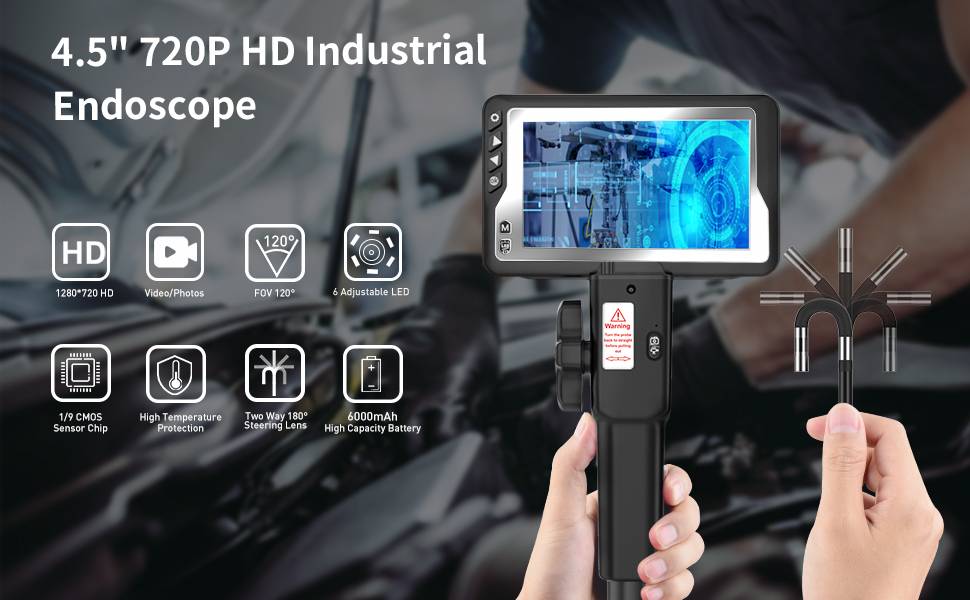 Notice Industrial Borescope Camera Using?