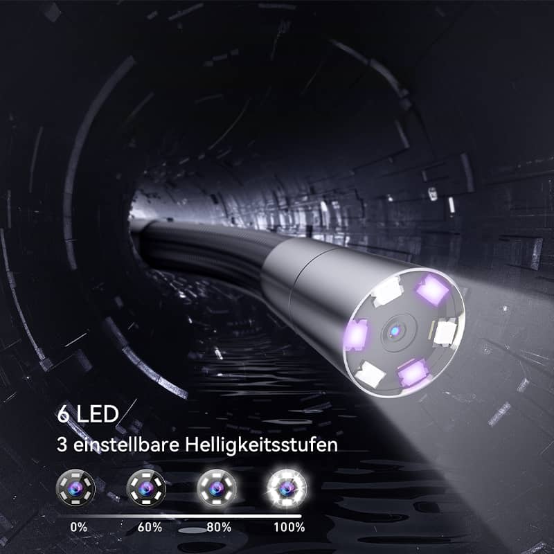 UV Leak & Crack Detection Inspection Borescope