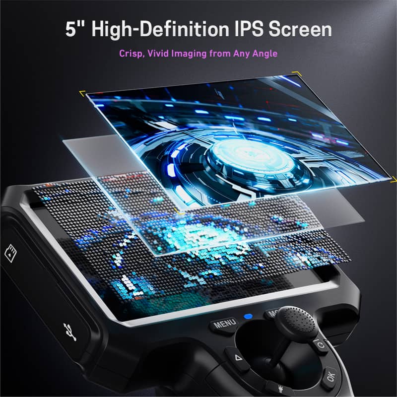 UV Leak & Crack Detection Inspection Borescope