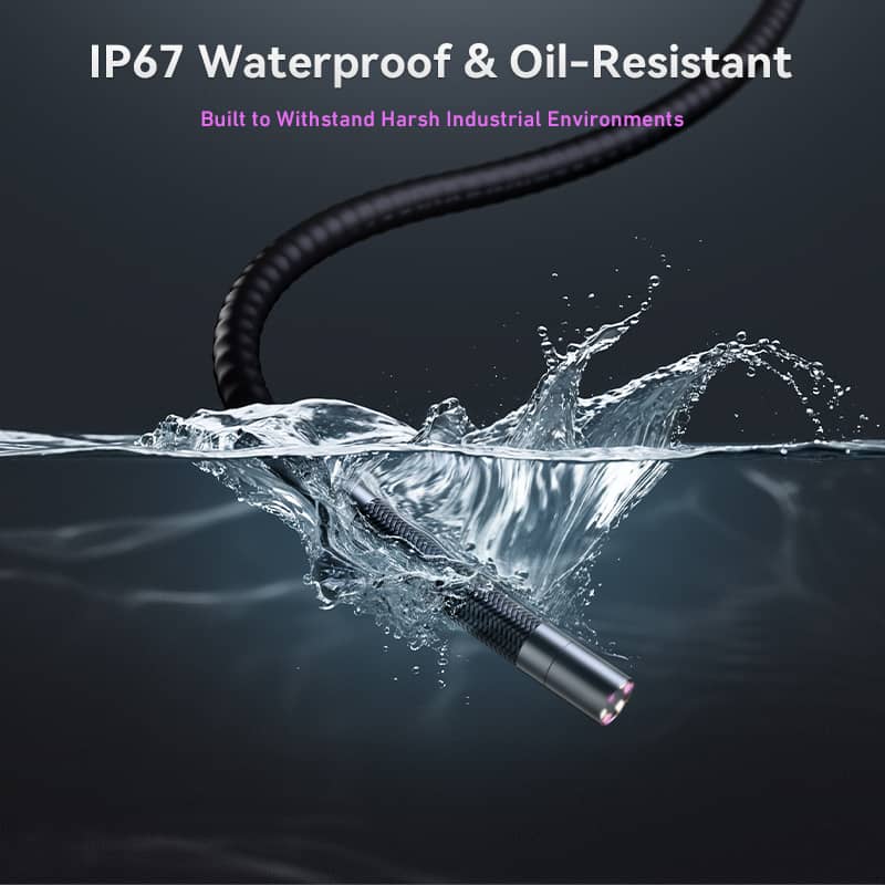 UV Leak & Crack Detection Inspection Borescope