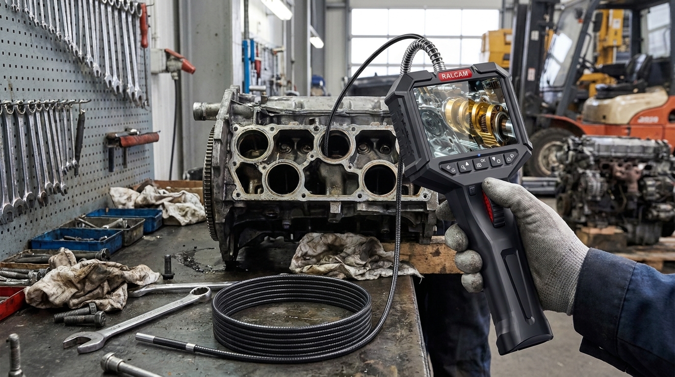 Revolutionize Your Inspections: The Automotive Articulating Borescope Delivers Unmatched 360-Degree Vision in Hidden Spaces