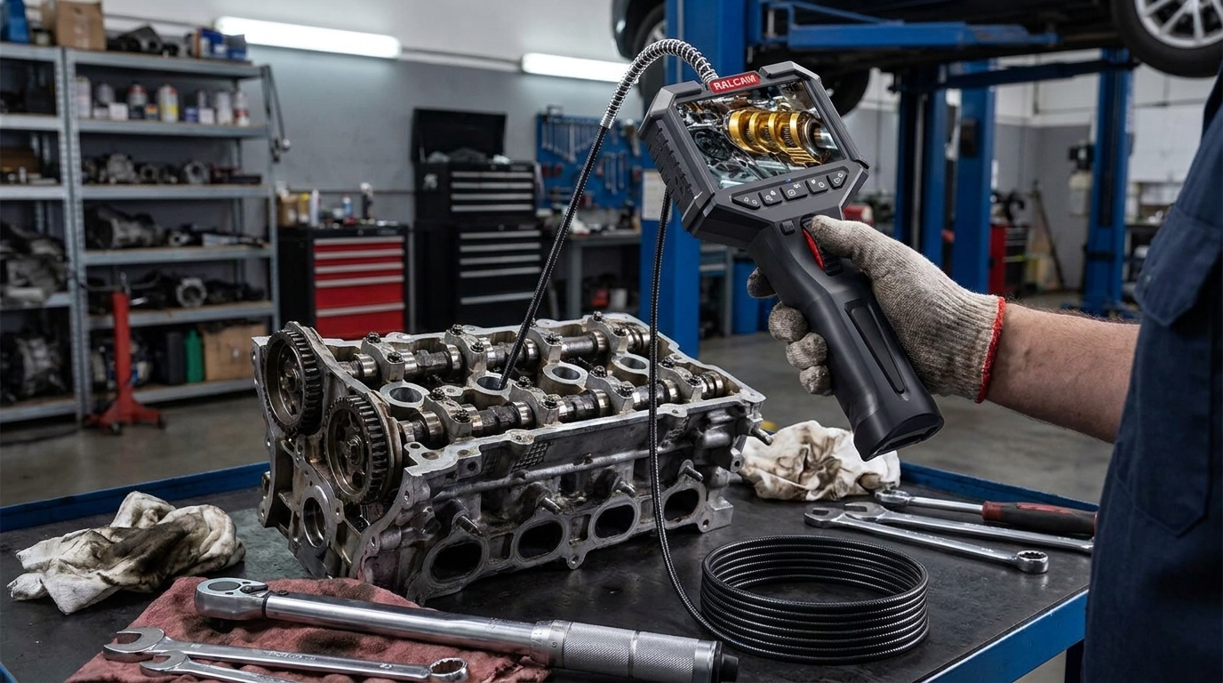 Revolutionize Your Diagnostics with the Advanced Automotive Articulating Borescope