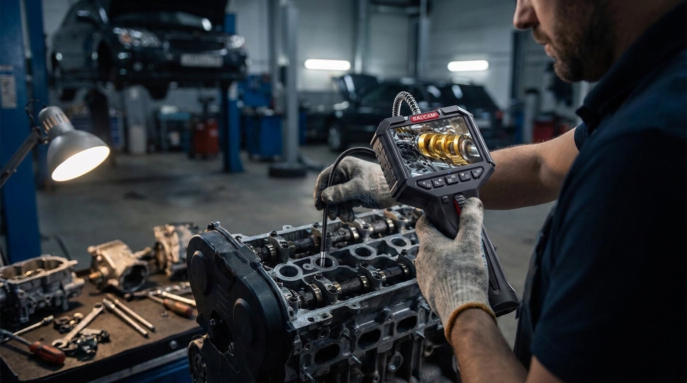 Unveiling the Unseen: Revolutionize Diagnostics with the Automotive Articulating Borescope