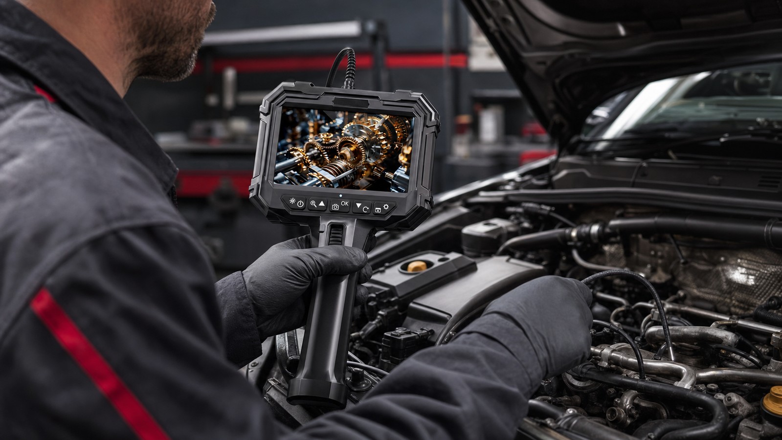 N505 5.5 mm Articulating Borescope for Confined Inspections