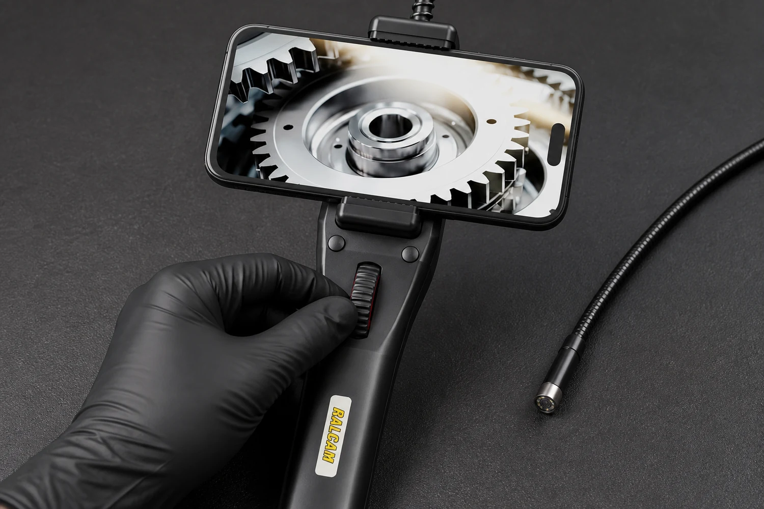 Selecting a two-way endoscope for controlled inspections